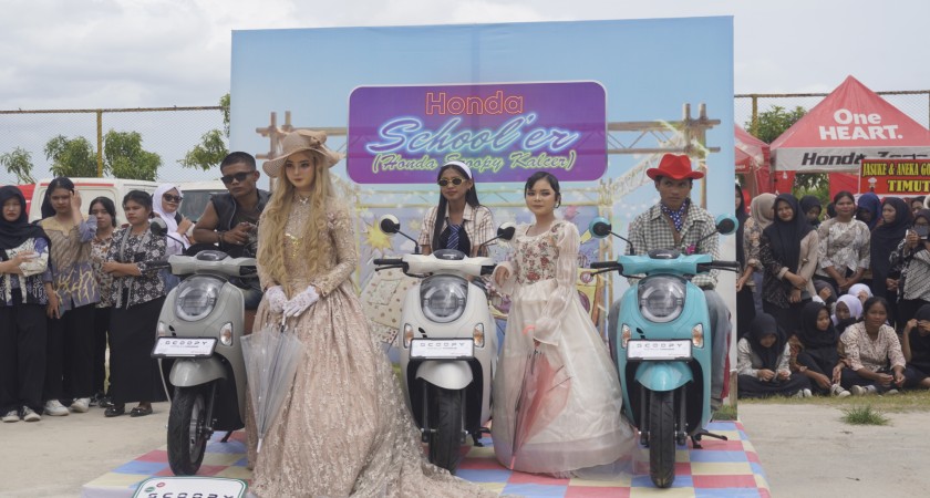 Event Bersama Honda Sekaligus Pemilihan Ketua Osis
